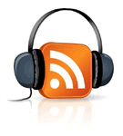 Podcasting RSS Headphone Icon